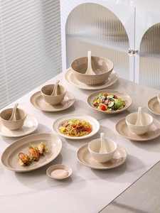 Customized Professional Nordic Style Simple Western Restaurant Kitchen Tableware Banquet Ceramic Tableware Bowl Single <b>Set</b> - Product Image 2