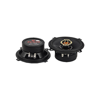 Altavoces coaxiales para coche de 5 pulgadas, 12V, 40W, bocina eléctrica estéreo de rango completo, Subwoofer automático de Audio con diseño de Tweeter