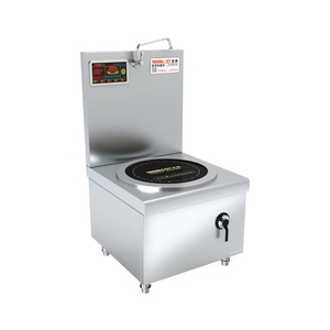 หม้อต้มน้ำ12KW แบบเหนี่ยวนำยืนแบบมืออาชีพสำหรับร้านอาหารต้มยำและก๋วยเตี๋ยว - Product Image 1