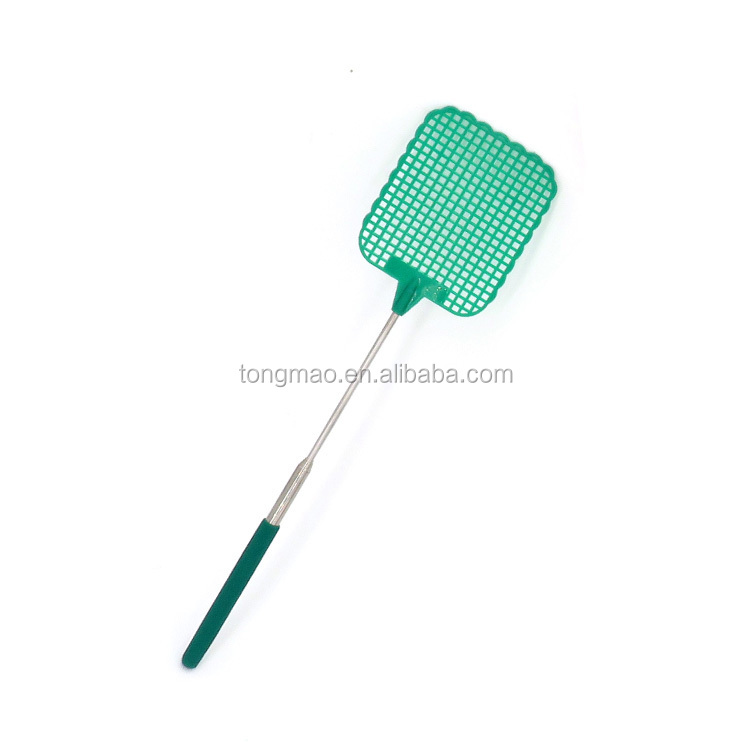 Strength Factory Long Handle Plastic Swatter Telescopic Fly Mosquitoes Killing Swatter