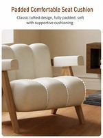 Chaise de salle à manger moderne en cuir rembourrée avec dossier, design de luxe léger pour salon, hôtel et salle de sport