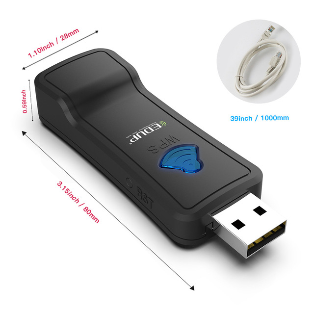 EDUP EP-2911S MTK7628KN 300Mbps USB Repeater Wifi Adapter Wireless Ethernet Adapter For Wifi