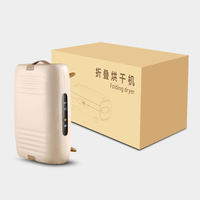 Sèche-linge pliant multifonctionnel portable semi-automatique avec source d'alimentation électrique pour usage domestique en plastique