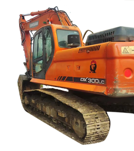 รถขุดตีนตะขาบ Doosan DH300LC DX300 มือสอง 30 ตัน สภาพดี เครื่องยนต์ Doosan ปั๊มไฮดรอลิก KYB ได้รับการรับรองมาตรฐาน CE พร้อมหัวเจาะ - Product Image 1