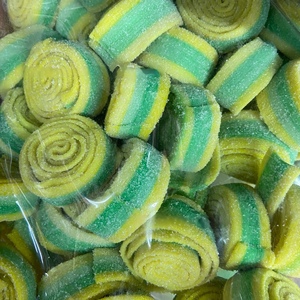 Tiras de Gomitas con Sabor a Frutas Ácidas al Por Mayor, Caramelos de Gelatina Recubiertos de Caramelo, Sabor Equilibrado Agridulce, Empaquetado en Bolsa, Contenido de Azúcar Personalizable - Product Image 3