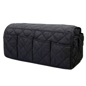 Sofa Armrest Storage Bag Black Multipurpose Living Room <b>Chair</b> Side Organizer <b>Hanging</b> Pocket With Multiple Pockets For Remote - Product Image 5