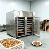Déshydrateur alimentaire en acier inoxydable 304, 15 kg/h, avec PLC, pour le séchage du manioc, de la mangue, de la banane, de la noix de coco, de la pomme et du poisson