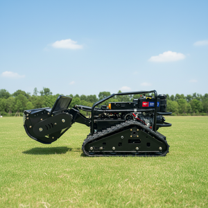 Tractor Mini Todoterreno Marca JiaFu con Control Remoto Inteligente, Cortacésped Automático de 20HP y 80cm de Corte - Product Image 1