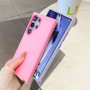 เคสโทรศัพท์แบบด้าน 2in1 Candy Matte สำหรับ Samsung S24 S25 Ultra S23 FE S22 Plus A55 A54 A53 A35 A15 A14 ป้องกันสองชั้น - Product Image 2