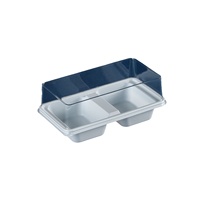 Nouvelle boîte d'emballage rectangulaire personnalisable en PET de qualité alimentaire, estampée à chaud, pour gâteaux, modèle BOHE Dream Dragon Dirty Roll, deux pièces