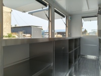 Maison préfabriquée en conteneur, maison extensible en conteneur, restaurant mobile en conteneur, bar et café avec cuisine complète en conteneur