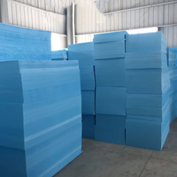 Panneau en mousse XPS bleu haute densité pour systèmes de chauffage par le sol, résistance à la compression de 250 kPa, isolation thermique économe en énergie