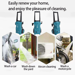 Hidrolavadora Eléctrica Portátil Comercial de Alta Presión de 2600W, Limpiador de Superficies a Chorro de 200 Bares, Máquina de Limpieza de Alta Potencia para 450L - Product Image 6