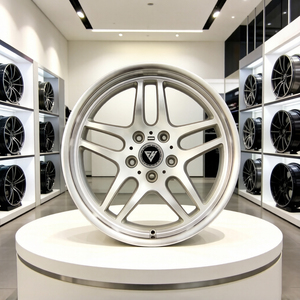 Jantes forgées FHJ 19/18 pouces 5x120 brossées polies à lèvre profonde, jantes décalées pour <span class=keywords><strong>BMW</strong></span> E38 Série 7 Classique Concave Personnalisées - Product Image 3