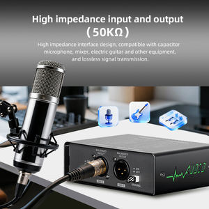 BHA DI-BOX Cancelador <span class=keywords><strong>de</strong></span> Ruido <span class=keywords><strong>de</strong></span> <span class=keywords><strong>Audio</strong></span>, Aislador <span class=keywords><strong>de</strong></span> Guitarra, Convertidor <span class=keywords><strong>de</strong></span> Impedancia DI-2, Aislador Cancelador <span class=keywords><strong>de</strong></span> Ruido, 12 Años <span class=keywords><strong>de</strong></span> Experiencia OEM, CE FCC - Product Image 3