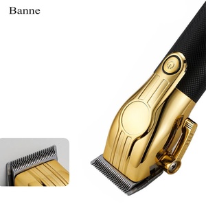 Banne chuyên nghiệp không dây tóc tông đơ chải chuốt Kit Zero khoảng cách điện Máy cắt tóc thép không gỉ - Product Image 5