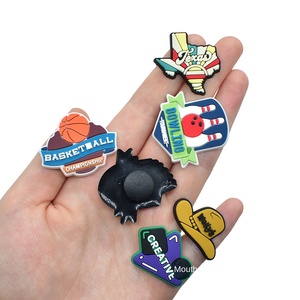 Charme de chaussure de jeu de sport de baseball pour la décoration de sabot pour le sabot breloque de chaussure de basket-ball adapté pour l'ornement de chaussure Football - Product Image 6