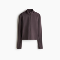 Veste zippée d'hiver pour femme, légère, pour la gym, le fitness, la course à pied, extensible, séchage rapide, anti-plis, respirante, pour l'entraînement