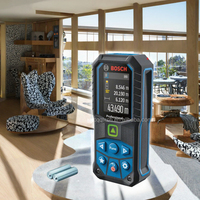 Télémètre laser vert professionnel CG GLM 50, portatif, indice de protection IP65, plastique, portée de 50 m, garantie d'un an, poids léger de 0,5 kg