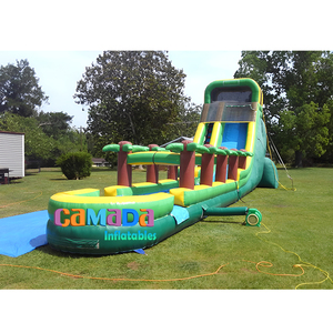 New Design Funny Water with <strong>Pool</strong> Large Wet Slider/inflatable n slip and <strong>Slide</strong>