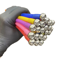SS nouveaux costumes de Tube de paille de canon de mousse pour la plupart des Lance de mousse boule de filtre en acier inoxydable de 9 pouces pour accessoire de lavage de nettoyage de voiture