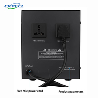Régulateur de tension de type servo haute tension 50Hz 60Hz 5000VA, stabilisateur de tension 110V 220V à bobine en cuivre pour ajustement basse tension
