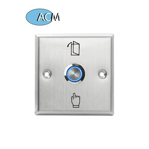 Système de contrôle d'accès biométrique avec bouton poussoir en acier inoxydable interrupteur de déverrouillage de porte accès de sortie en métal - Product Image 3