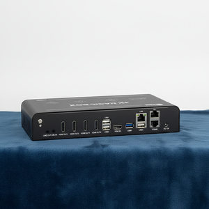 Contrôleur de mur vidéo de forme spéciale Bitvisus BIT-VJ-104 4K 4 sorties <span class=keywords><strong>HDMI</strong></span> - Collage d'angle arbitraire 2x2 1x4 1x3 1x2 4x1 - Product Image 1