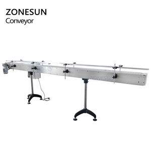 ZONESUN ZS-CB150 Pet şişeler düz üst plastik ayarlanabilir plaka bağlantı zincir plaka konveyör bandı cam şişeler - Product Image 3