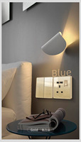 Noir UK 13A interrupteur à bouton lumineux universel Usb C 18W prise de courant à charge rapide intelligente 220V prise électrique interrupteur en verre mur