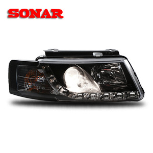 Adatto per la modifica dei fari della vecchia <span class=keywords><strong>Volkswagen</strong></span> <span class=keywords><strong>Passat</strong></span> <span class=keywords><strong>B5</strong></span>, gruppo fari anteriori allo xeno con lente a LED a forma di lacrima - Product Image 4