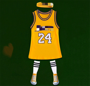 Vestidos de Baloncesto para Niños al por Mayor, Vestidos de Verano de Alta Calidad para Niñas Pequeñas y Adultas - Product Image 6