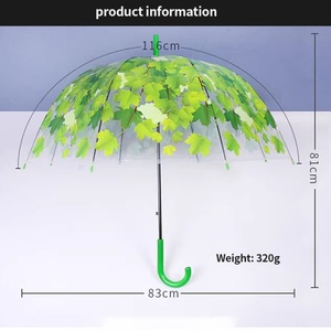 Adult Clear <b>Bubble</b> Straight Iron <b>Tube</b> Umbrella-Modern Design Windproof Business Gift Option Manual Opening Dome Protection - Product Image 5