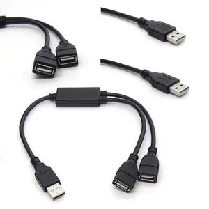 Cáp Đĩa Cứng Mở Rộng Truyền Dữ Liệu Sạc USB 2.0 Một Trình Điều Khiển Hai Đầu Cái Sang Một Đầu Đực