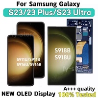 Écran Super AMOLED pour téléphone portable S23 S23 PLUS S23 ULTRA S23FE, remplacement OLED, assemblage numériseur tactile, garantie 1 an