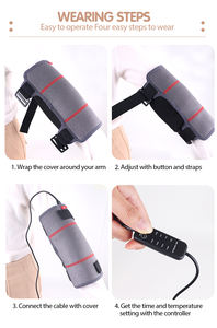 Fascia Riscaldante USB per Gomito, Sollievo dal Dolore Articolare, <span class=keywords><strong>Prodotti</strong></span> Innovativi, Cuscinetto Riscaldante, Forniture per Terapia Riabilitativa - Product Image 2