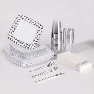Disposable Plastic Cutlery For Weddings Catering Events Plastic Cutlery