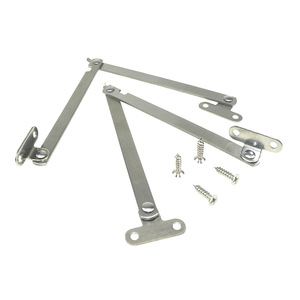 Furniture <b>Hinge</b> Stainless Steel 2 Mm Surface Mount Foldable Support Rod For Cabinet Door Connecting Rod Minimalist Design - Product Image 4