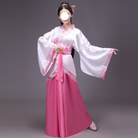 Costume de danse nationale chinoise Hanfu, vêtements traditionnels chinois anciens pour femmes et hommes, vêtements Hanfu, robe de scène pour femmes