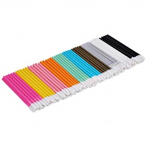 Applicateur de brillant à lèvres jetable, brosse creuse en nylon floqué, applicateur doux pour rouge à lèvres, outil de maquillage, applicateur de brillant à lèvres en vrac - Product Image 4