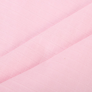 Combed Solid Color 1cm Large Grid Double-Layer Cotton Gauze, Soft Fabric for Baby Bibs & Sweat Towels - Product Image 1