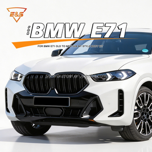 Kit de Carrocería al Por Mayor para <span class=keywords><strong>BMW</strong></span> <span class=keywords><strong>X6</strong></span> Serie E71 (08-14), Actualización a Estilo G06 MT <span class=keywords><strong>2023</strong></span>+, Parachoques con Luces y Capó - Product Image 3