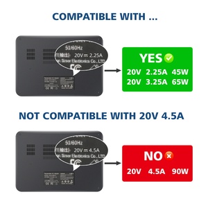 65W 20V 3.25A Laptop AC Adapter 4.0*1.7mm for Lenovo IdeaPad 100 110 310 320 510 710s Power Supply Charger CE RoHS Custom - Product Image 3