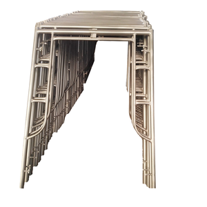 Prix de seconde main système de tour échelle façade tube matériau h cadre construction échafaudage à vendre - Product Image 5