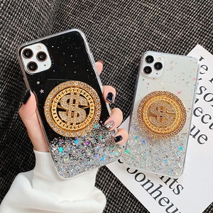 Funda de teléfono de lujo Chic Diamond US Dollar Turn Plate con mesa giratoria para <span class=keywords><strong>iPhone</strong></span> 16 15 14 13 12 11 Pro Max XS <span class=keywords><strong>XR</strong></span> 7 8 Plus - Product Image 6