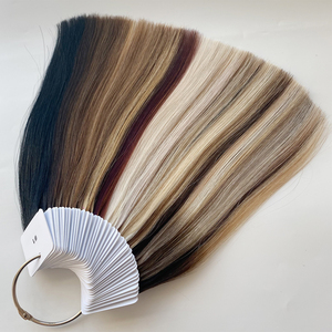Espositore per Colori di Capelli Umani Remy Double Drawn 2025 con Cartella Colori e Campionario - Product Image 6