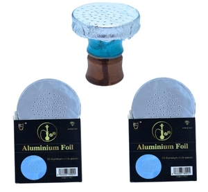 Láminas de aluminio para shisha Usa Mairun con técnica de lacado y orificios, ecológicas, accesorios clásicos para uso en bares, modelo Usa - Product Image 6