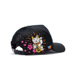 Gorra de béisbol de 5 paneles con forro de satén y bordado de calidad plateada, personalizada al por mayor con MOQ bajo, con pines metálicos Mz Hats <span class=keywords><strong>Gallo</strong></span> - Product Image 5