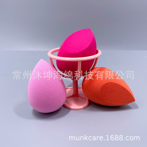 ฟองน้ำแต่งหน้า สีสันสดใส ทำจากโฟม PU ความหนาแน่น 30 ระดับ รุ่น MK080 สำหรับใช้กับเครื่องสำอาง - Product Image 1