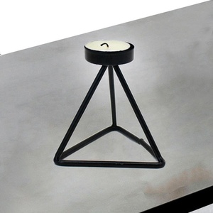 Portavelas de lujo de hierro de diseño moderno, nuevo diseño, portavelas de lujo, soporte para hacer velas de alta calidad - Product Image 2